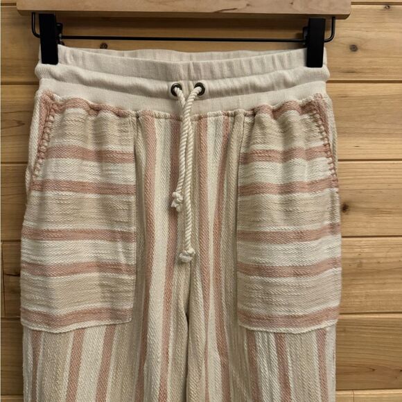 Faherty Size XSmall Cotton Boho Day Tripper Vertical Striped Pants - Picture 2 of 13